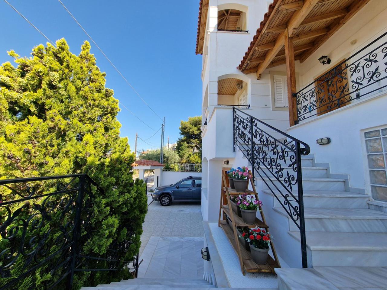The Mirador Boutique Villa With Scenic Sea View Pórto Ráfti Exteriér fotografie