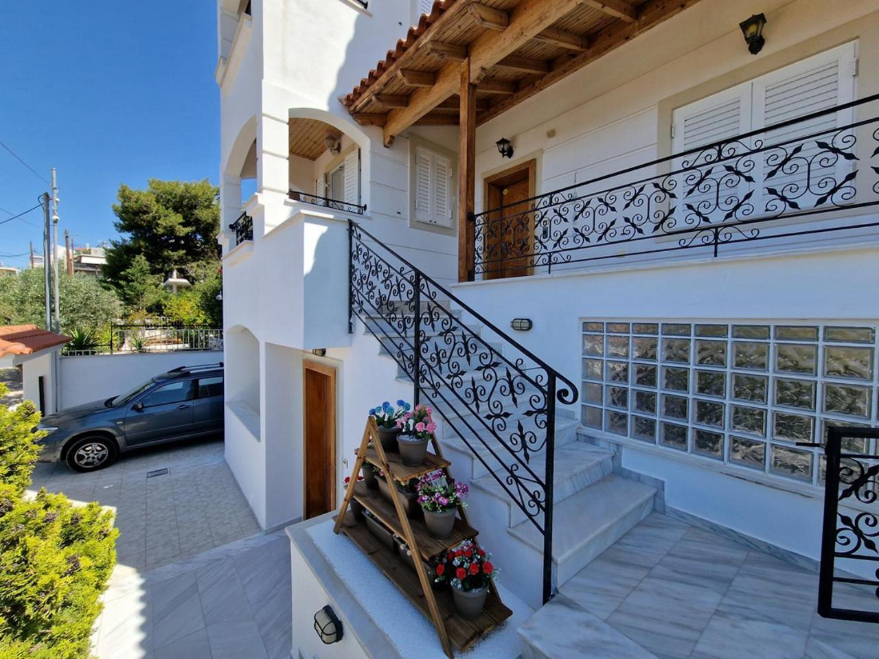The Mirador Boutique Villa With Scenic Sea View Pórto Ráfti Exteriér fotografie
