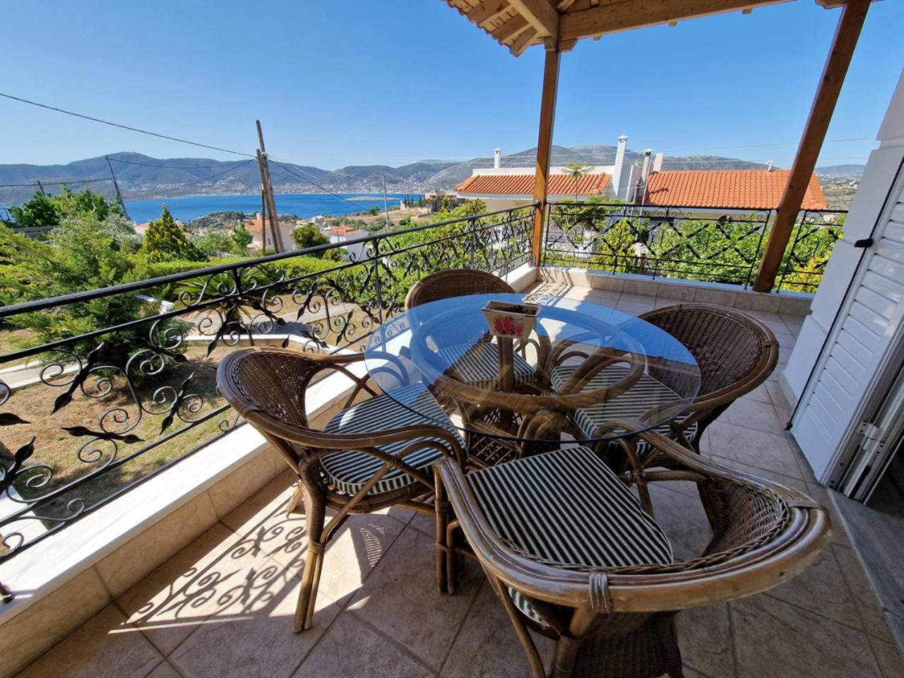 The Mirador Boutique Villa With Scenic Sea View Pórto Ráfti Exteriér fotografie